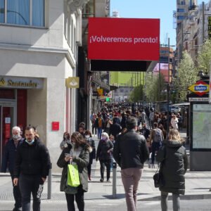 Gran Vía en pandemia
